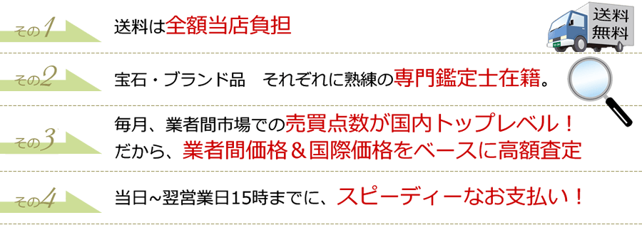 グリーバーの買取り＆下取り　お薦めポイント!!