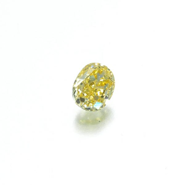 FANCY INTENSE YELLOW ダイヤ ダイヤモンド 0.123ct ルース 裸石 ソーティング