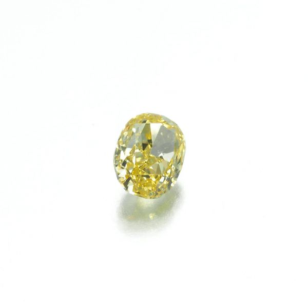 FANCY INTENSE YELLOW ダイヤ ダイヤモンド 0.138ct VS2 ルース 裸石 ソーティング