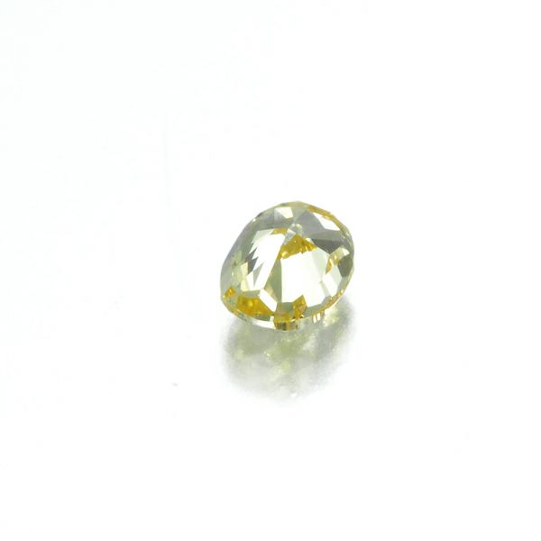 FANCY INTENSE YELLOW ダイヤ ダイヤモンド 0.138ct VS2 ルース 裸石 ソーティング