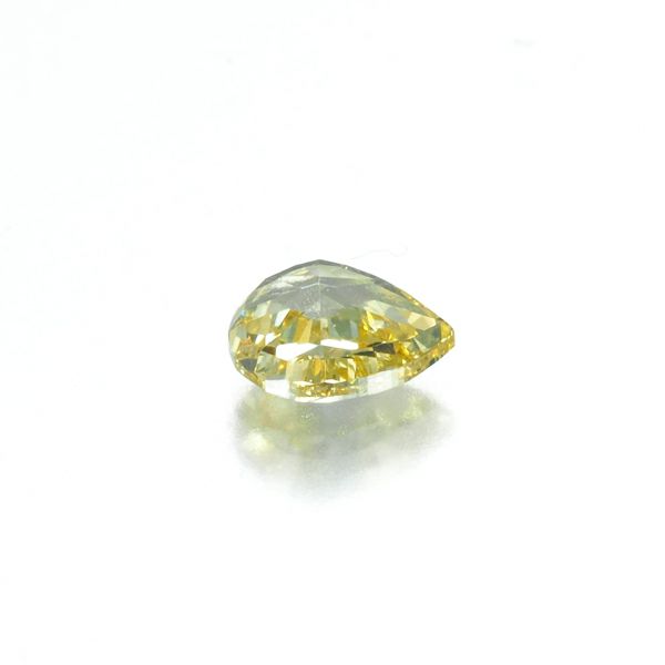 FANCY INTENSE YELLOW ダイヤ ダイヤモンド 0.150ct VS2 ルース 裸石 ソーティング