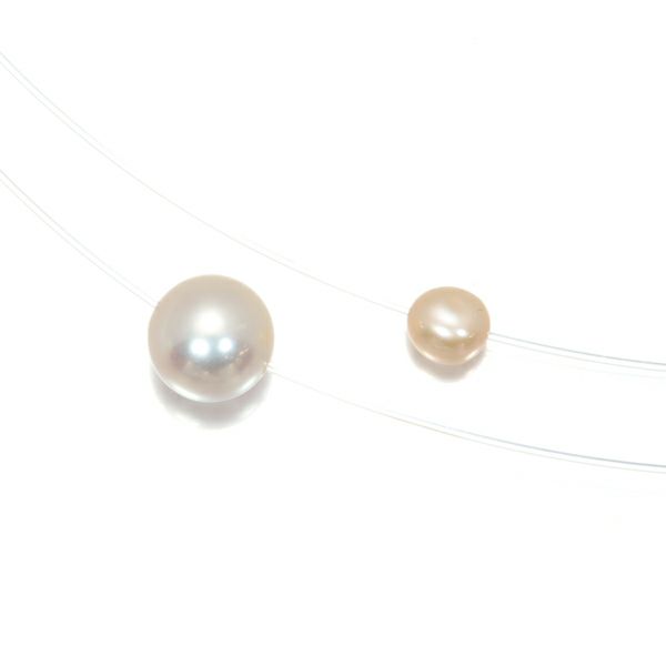 TASAKI タサキ ネックレス アコヤ真珠 淡水真珠 パール 4.2/7.0mm  K18WG/ワイヤー