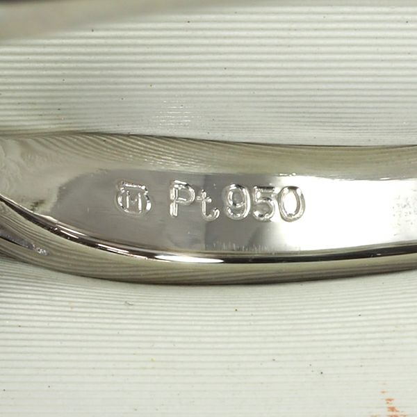 ミキモト リング パール 真珠 8.8mm ダイヤ  12号 Pt950 
