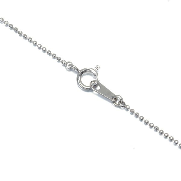 カットボール チェーンネックレス 39cm Pt850