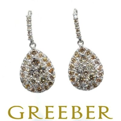 GREEBER 18金 ダイヤモンドピアス | camillevieraservices.com