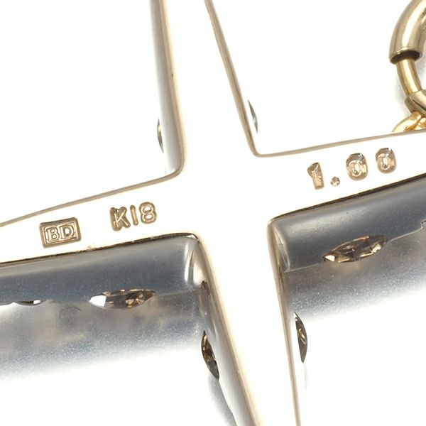 カシケイ ネックレス ダイヤ 1.00ct ネイキッド  K18BG 