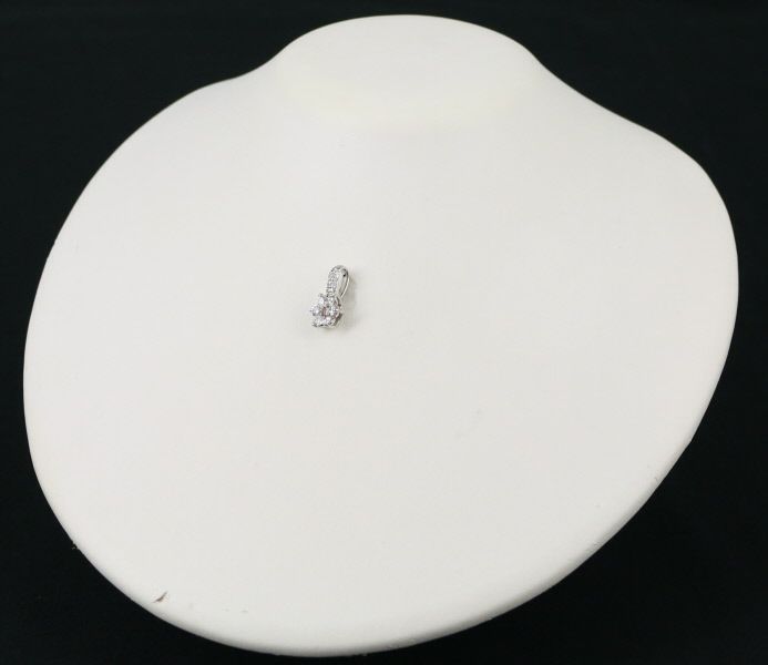 FANCY LIGHT PINK ダイヤ 0.105ct/0.70ct フラワー ペンダントトップ Pt900 ソ