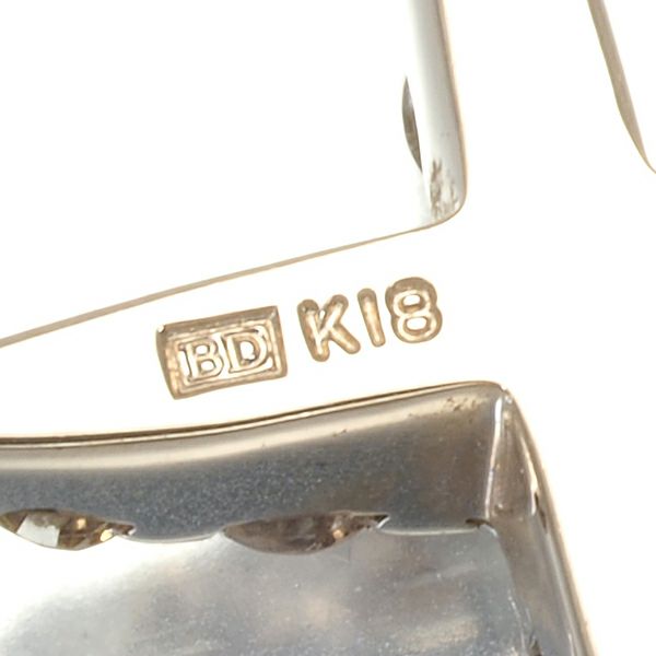 カシケイ ネックレス ダイヤ 0.50ct ネイキッド  K18BG 