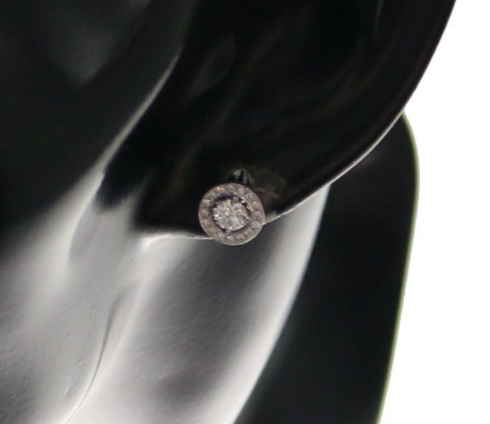 フォーエバーマーク ピアス ダイヤ 0.19ct/0.19ct センターオブマイユニバース  Pt900 