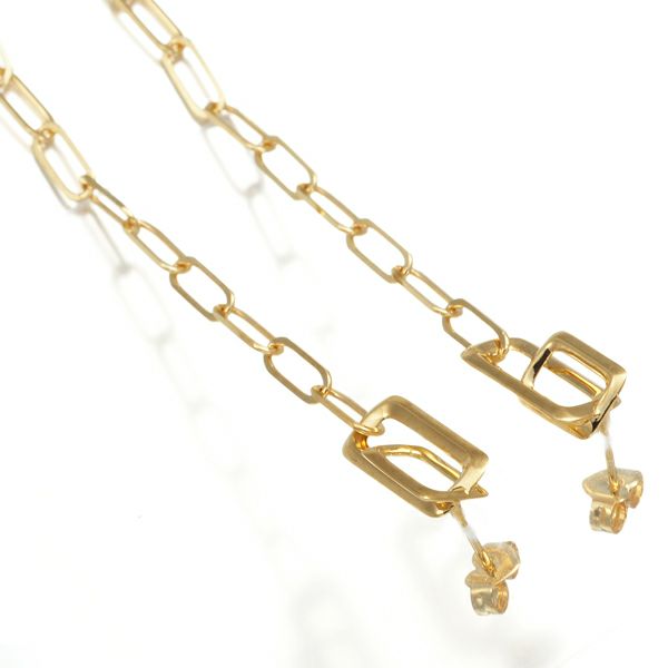 スタージュエリー ピアス CHAIN PIERCED EARRINGS チェーン K18YG 