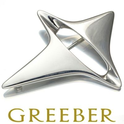 中古】GEORG JENSEN ジョージジェンセン 334 楽しく 稲穂 マネークリップ シルバー925【いおき質店】