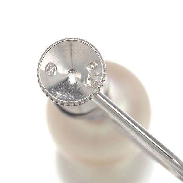 ミキモト イヤリング パール アコヤ真珠 7.4mm   K18WG 