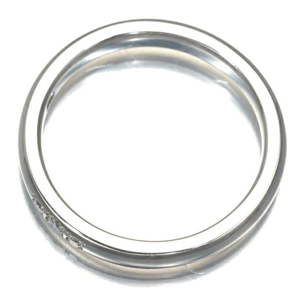 ラザール リング ダイヤ 0.03ct  3P 6号 Pt950 