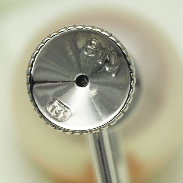 ミキモト イヤリング パール アコヤ真珠 7.5mm ダイヤ K18WG 