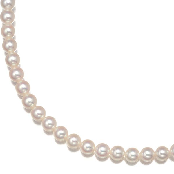 ミキモト ネックレス ベビーパール アコヤ真珠 3.5-4.0mm  5連 K18WG 