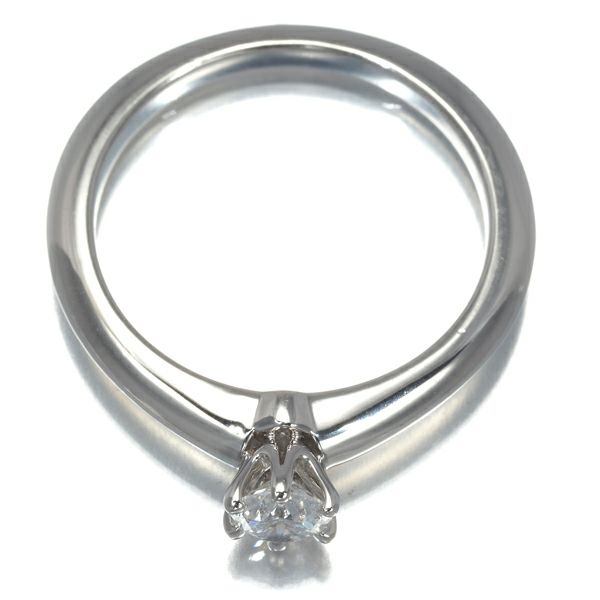 ティファニー リング ダイヤ 0.26ct ソリティア 10号 Pt950 