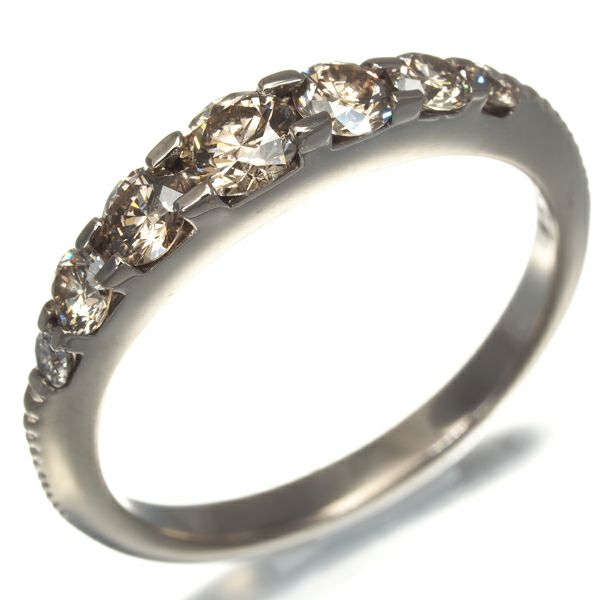 カシケイ リング ダイヤ 0.55ct ネイキッド 8.5号 K18BG 