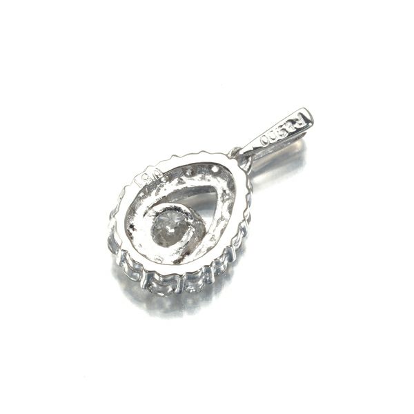 ダイヤ 0.51ct ティアドロップ  ペンダントトップ Pt900 