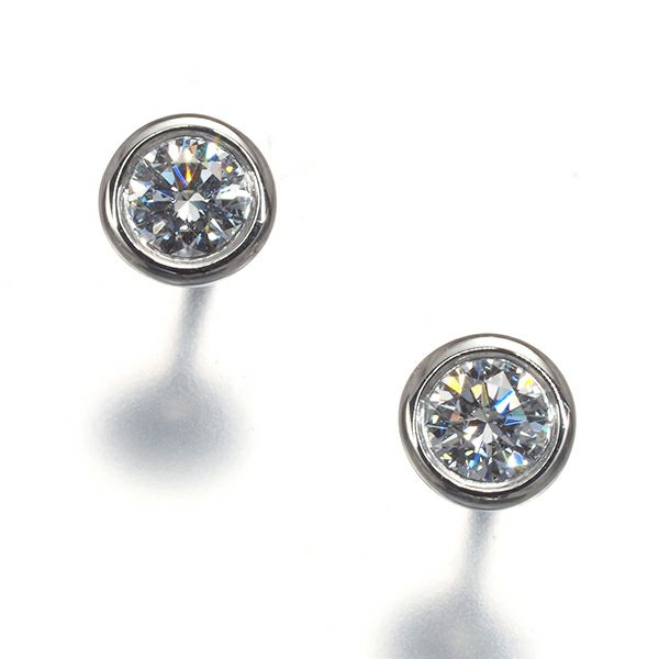 ティファニー ピアス ダイヤ 0.14ct/0.14ct程 バイザヤード  Pt950 