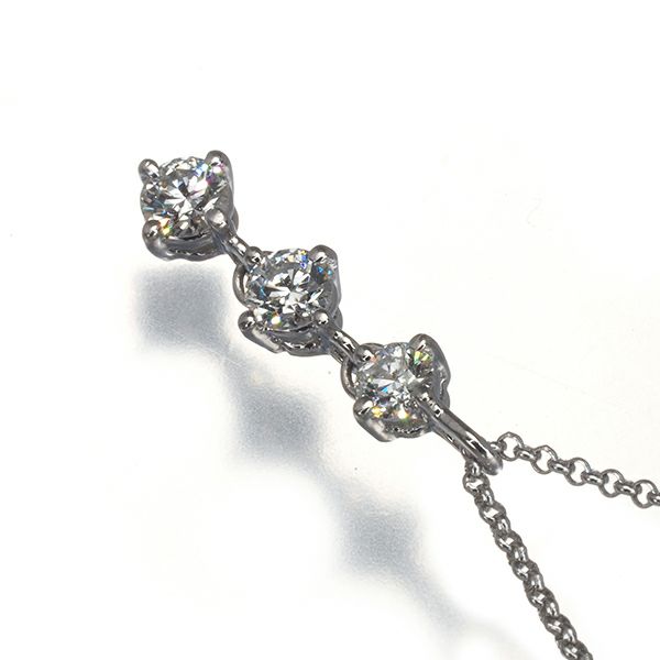 ミキモトペルリータ ネックレス ダイヤ 0.30ct   Pt900/Pt850 