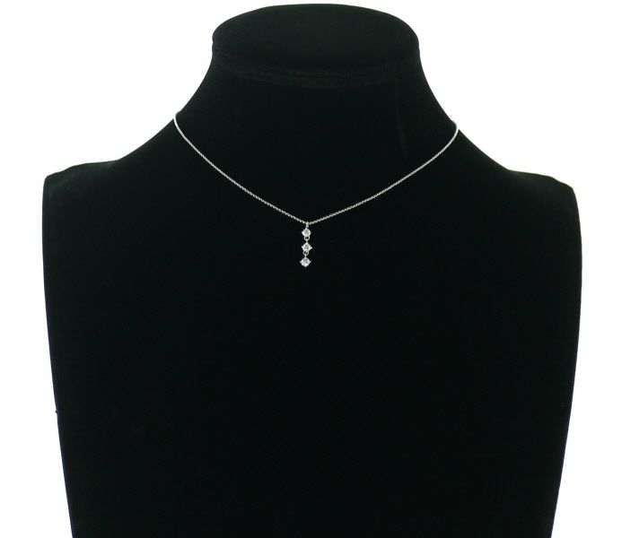 ミキモトペルリータ ネックレス ダイヤ 0.30ct   Pt900/Pt850 