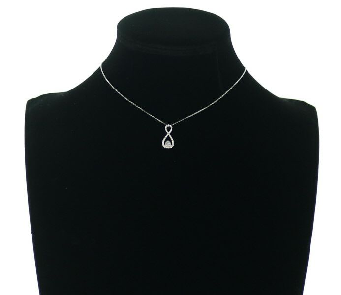 スタージュエリー ネックレス ダイヤ 0.40ct   Pt950 