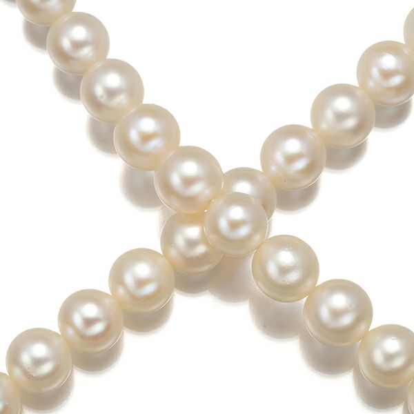 ミキモト ネックレス パール 真珠 5.5-5.8mm   シルバー 
