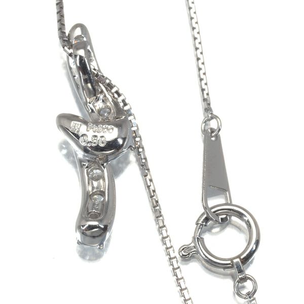 ブルーリバー ネックレス ダイヤ 0.50ct   Pt900 