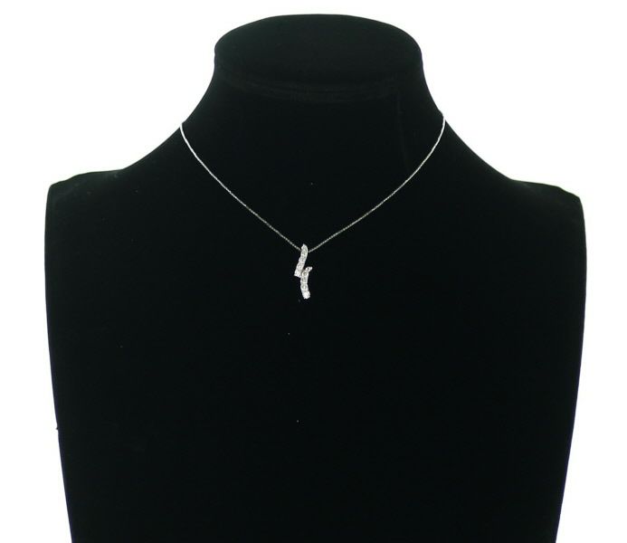ブルーリバー ネックレス ダイヤ 0.50ct   Pt900 