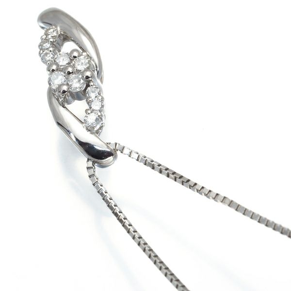 ダイヤ 0.15ct ネックレス Pt900/Pt850 