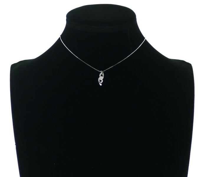 ダイヤ 0.15ct ネックレス Pt900/Pt850 