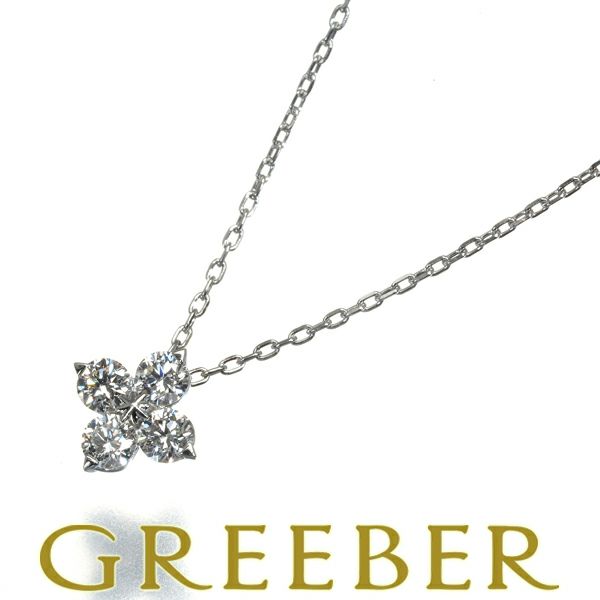 スタージュエリー ネックレス ダイヤ 0.13ct ブライテストスター  Pt950 