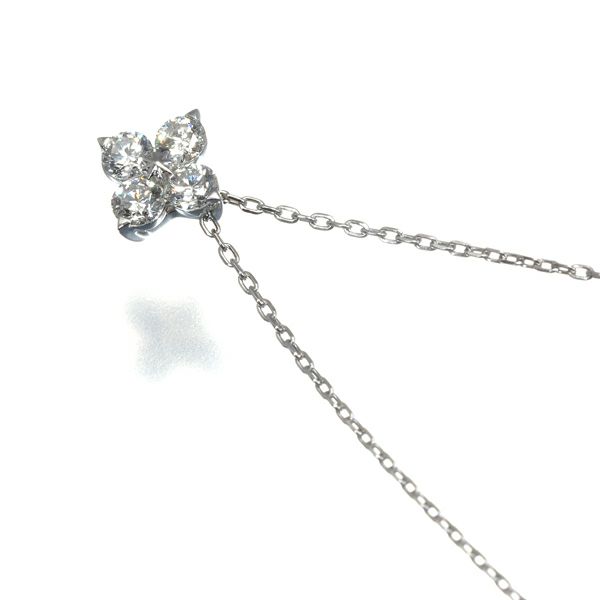 スタージュエリー ネックレス ダイヤ 0.13ct ブライテストスター  Pt950 