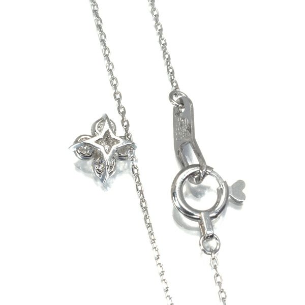 スタージュエリー ネックレス ダイヤ 0.13ct ブライテストスター  Pt950 