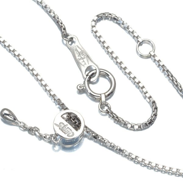 田村俊一 ネックレス ダイヤ 0.328ct 一粒 ベゼル Yドロップ Pt900/Pt850 