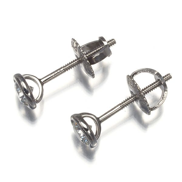 ティファニー ピアス ダイヤ 0.18ct/0.18ct程 バイザヤード  Pt950 