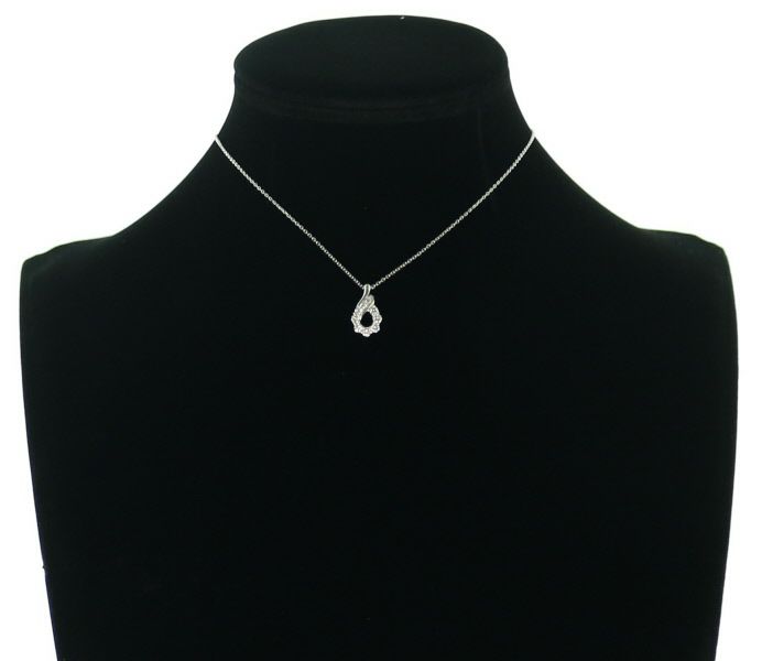ロイヤルアッシャー ネックレス ダイヤ 0.41ct   Pt900/Pt850 