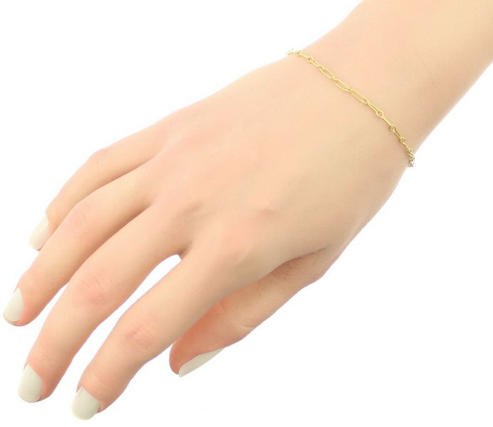 グッチ ブレスレット チェーン K18YG 