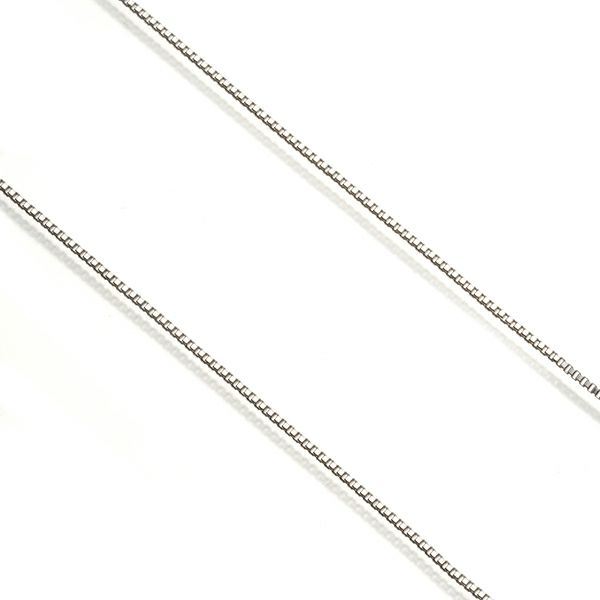ベネチアン チェーンネックレス 45cm K18WG 