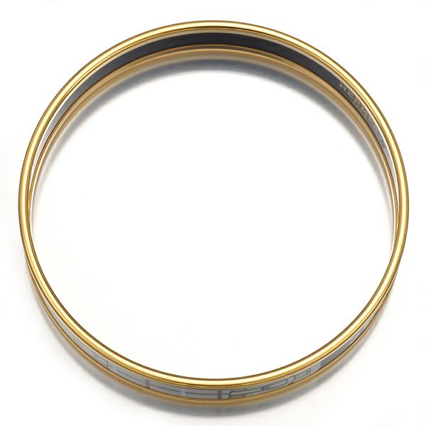 エルメス ブレスレット  エマイユ SELLIER ベルト PM バングル 合金/エナメル 