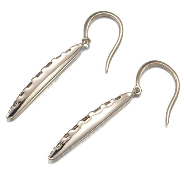 カシケイ ピアス ブラウンダイヤ 0.60ct ネイキッド K18BG 