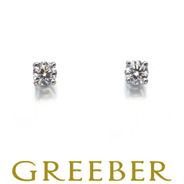 ティファニー ピアス ダイヤ 0.11ct/0.11ct程 ソリティア Pt950 
