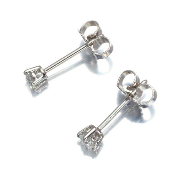 ティファニー ピアス ダイヤ 0.11ct/0.11ct程 ソリティア Pt950 