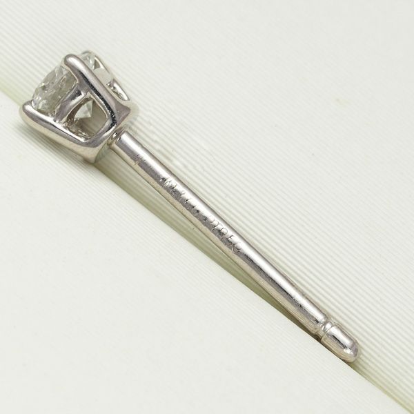 ティファニー ピアス ダイヤ 0.11ct/0.11ct程 ソリティア Pt950 
