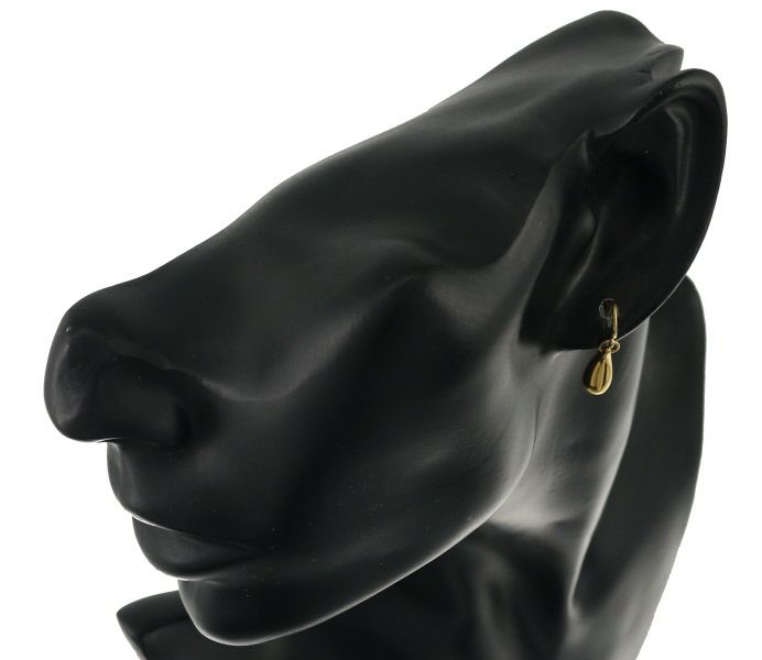ティファニー ピアス ティアドロップ フック K18YG 