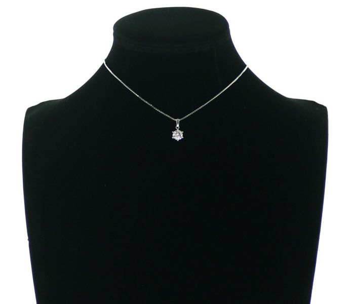 タサキ ネックレス ダイヤ 1.05ct  一粒 Pt900/Pt850 