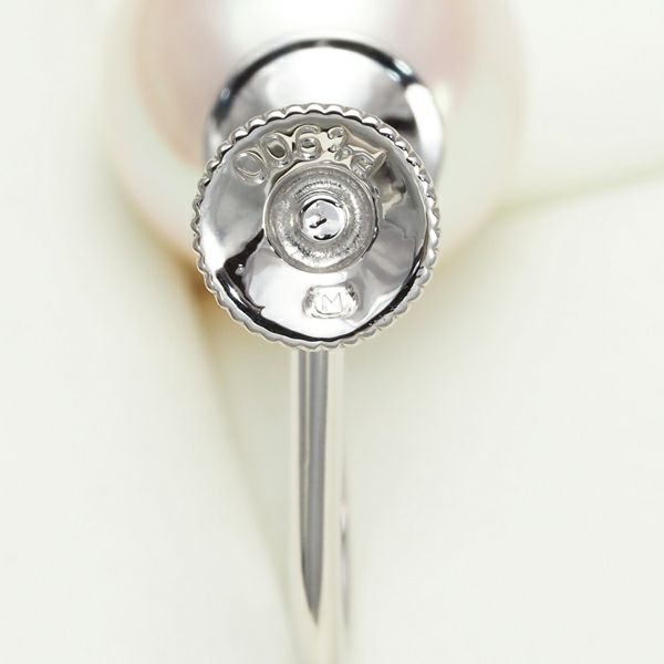 ミキモト イヤリング パール アコヤ真珠 9.0mm 片耳 Pt900 