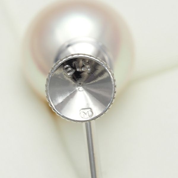 ミキモト イヤリング パール アコヤ真珠 7.5mm K18WG 