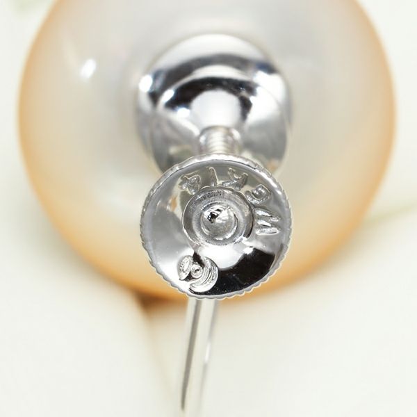 タサキ イヤリング マベパール 真珠 13.0mm/13.4mm K14WG 