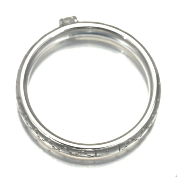 グッチ リング ダイヤ ディアマンティッシマ 8号 K18WG 